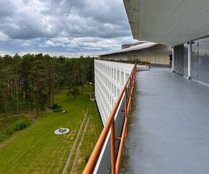 Sanatorium Paimio - główny taras