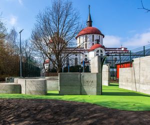 Flowpark do ćwiczenia parkouru, park Przy Bażantarni