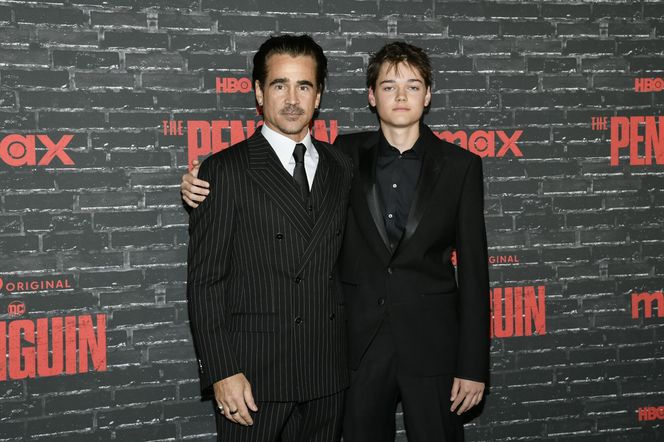 Colin Farrell zabrał syna na ściankę