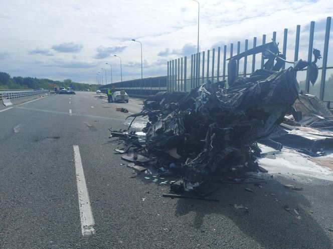  Zabrze: Tragedia na autostradzie A4. Zginął prezes śląskiego klubu piłkarskiego 