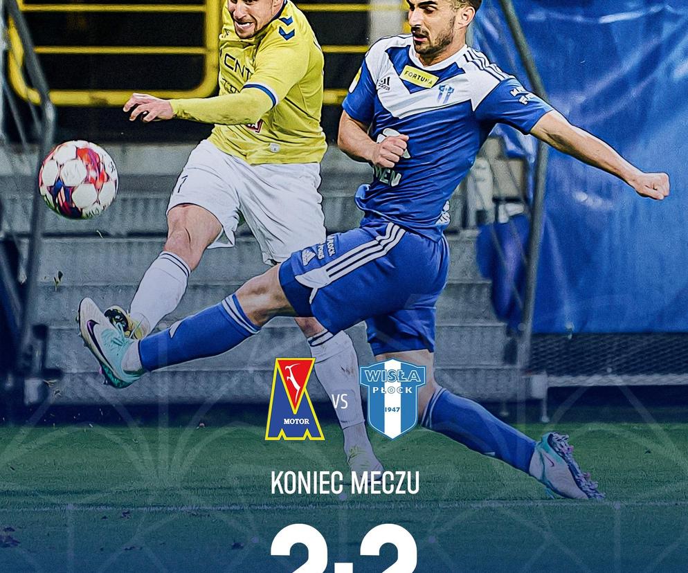Motor Lublin zremisował na Arenie z Wisłą Płock 2-2