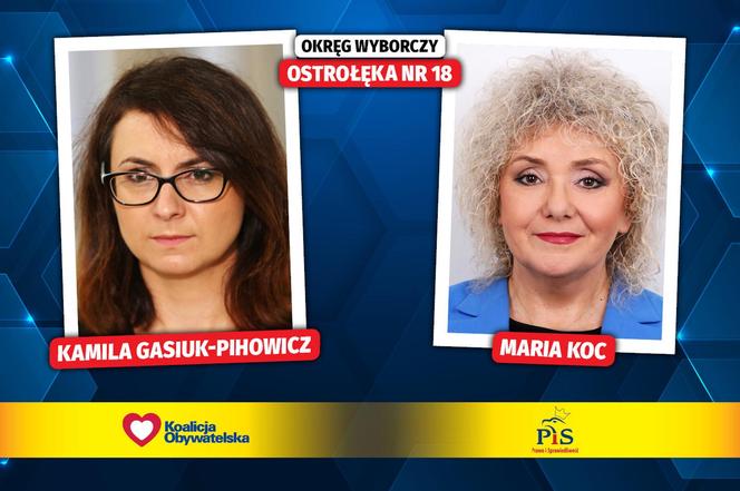 Wybory 2023. Pojedynki „jedynek” PO i PiS. Oni zmierzą się w okręgach