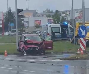 Pięć osób w szpitalu po wypadku w Lesznie