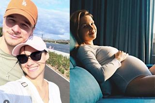 Intymna sesja ciążowa dziewczyny Daniela Nawrockiego. Z ojcem dziecka wystąpiła w Dzień dobry TVN