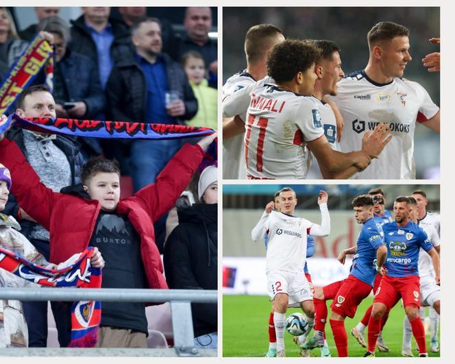 Piast Gliwice - Górnik Zabrze. Pół tysiąca fanów w meczu 20. kolejki PKO Ekstraklasy