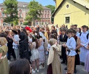 Orszak Jana Długosza w Nowym Sączu 