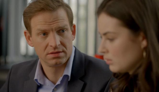 Barwy szczęścia odc. 3199. Weronika (Maria Świłpa), Łukasz (Michał Rolnicki)