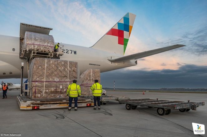 nowe połączenie czarterowe all-cargo pomiędzy chińskim miastem Chengdu a Katowice Airport