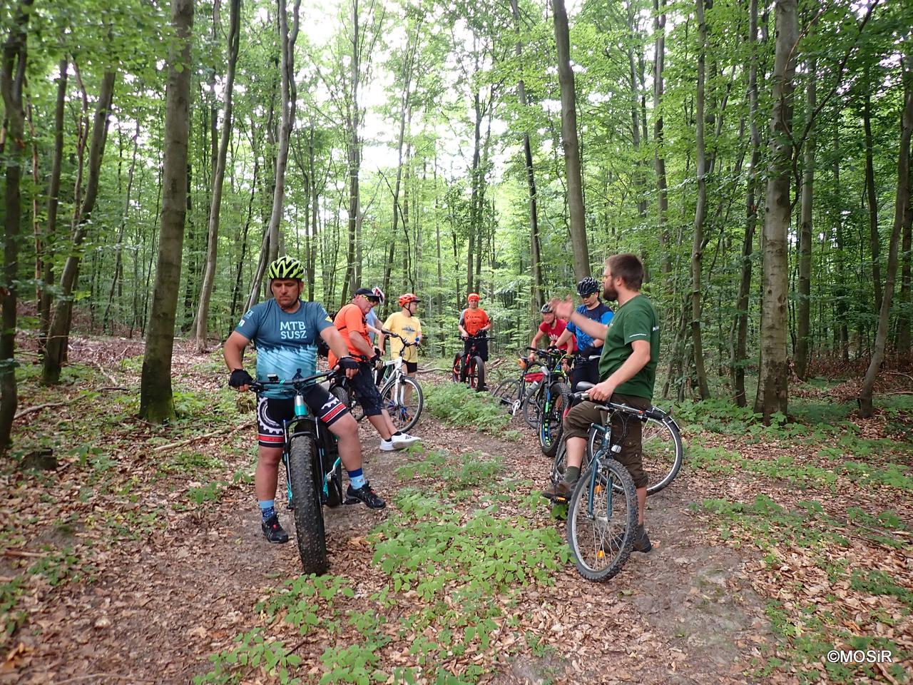 Celem będzie Czarny Zagajnik.  Kolejny rowerowe spacery z leśnikiem