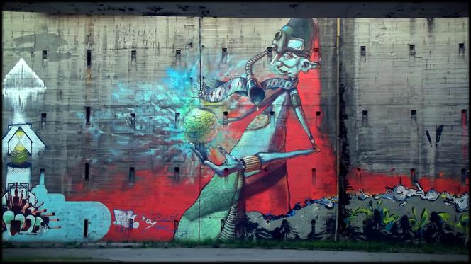 Trasa Zamkowa - graffiti
