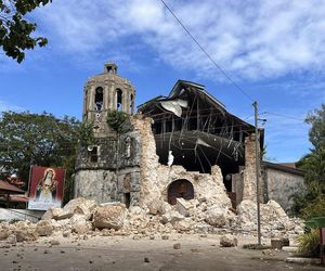 Trzęsienie ziemi na Filipinach.