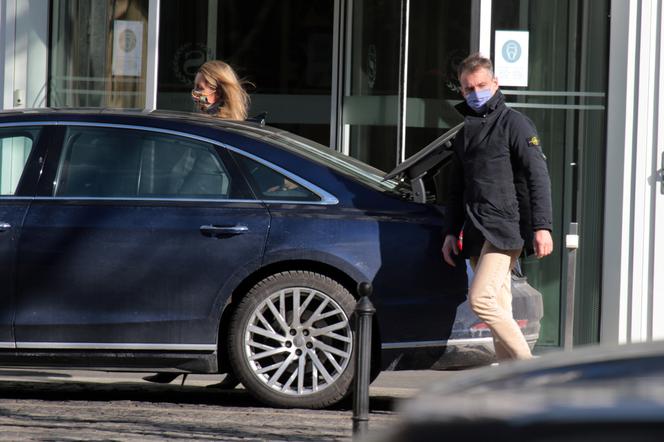 Piotr Kraśko jeździ luksusową limuzyną Audi A8