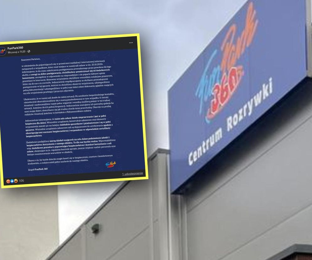 11-latka skoczyła na nienapompowaną poduszkę! Ma złamany kręgosłup. Jest oświadczenie bawialni: Ubolewamy