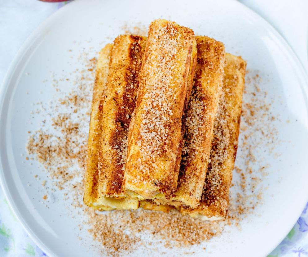 paluszki z chleba tostowego