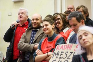 Mieszkańcy protestowali na Radzie Miasta 