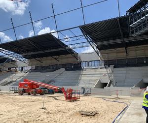 Stadion Miejski w Katowicach jest na ukończeniu. Najnowsze zdjęcia z czerwca