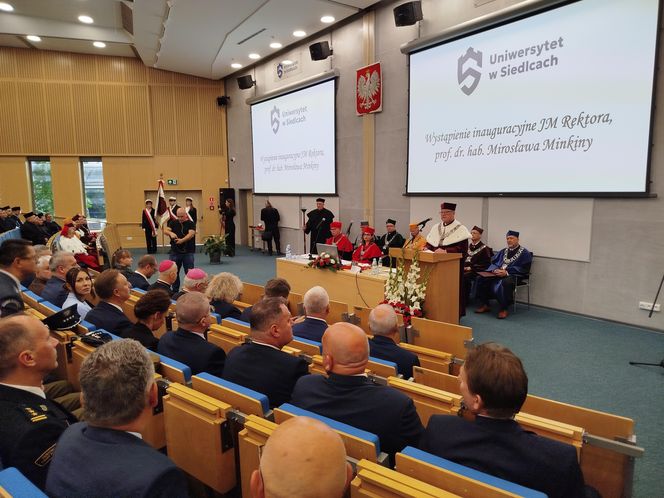 Inauguracja roku akademickiego 2025/2026 w murach Uniwersytetu w Siedlcach