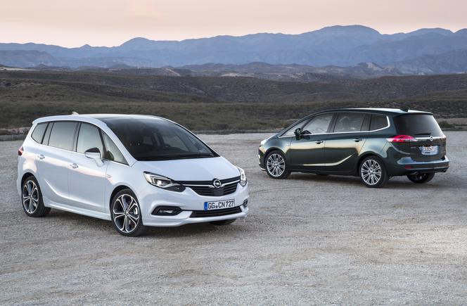 Nowy Opel Zafira - lifting rok modelowy 2017