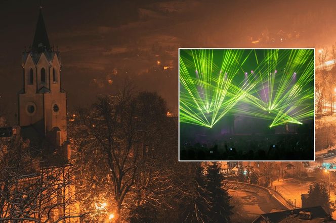 Małopolskie uzdrowisko zapowiada spektakularnego sylwestra z laserami. Szykuje się alternatywa dla Zakopanego? 