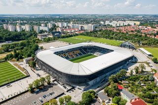 Życie w Architekturze 2025. Stadion Miejski im. Floriana Krygiera i Centrum Szkolenia Dzieci i Młodzieży. Mgr inż. arch. Edyta Kuryło, mgr inż. arch. Joanna Marek-Szyszka