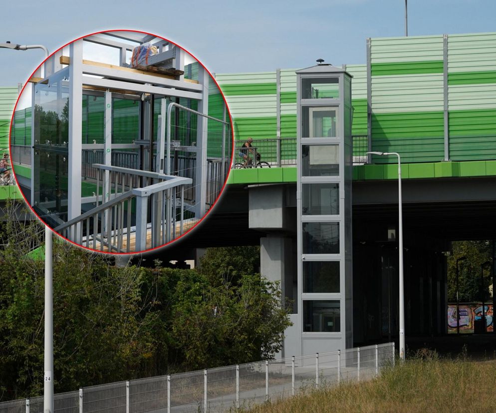 Rewolucja na stacji PKP Gocławek. Drogowcy montują nowe windy. Co się zmieni?