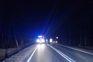 Śmiertelny wypadek na trasie Działdowo-Kozłowo. Nie żyje potrącona rowerzystka