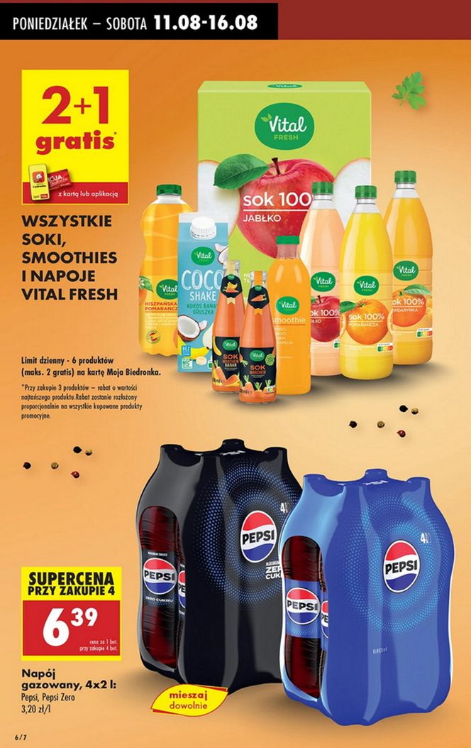  Promocje w Biedronce na długi weekend
