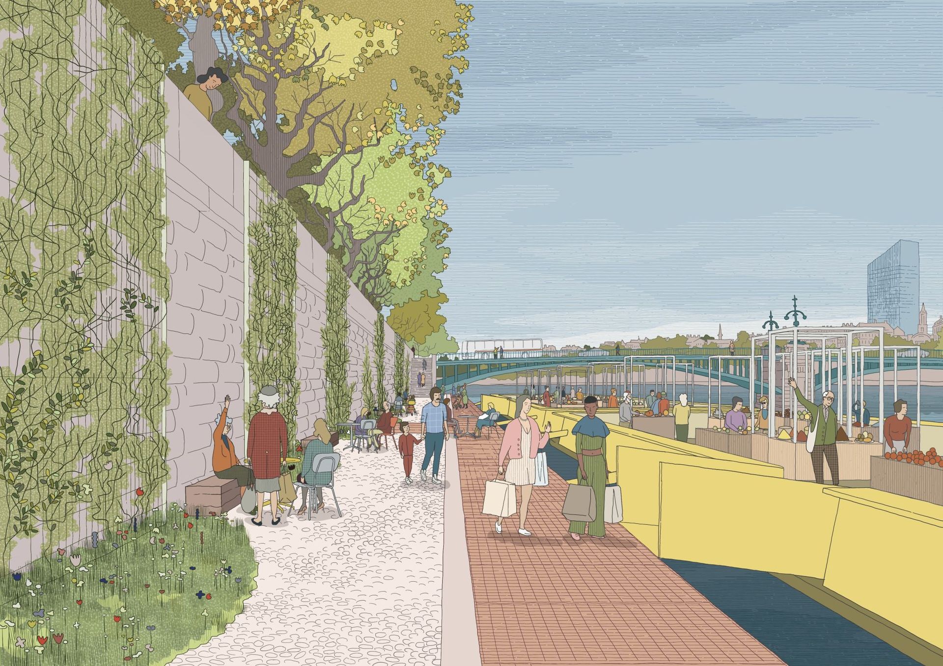 Wizualizacja architektoniczna tworzona odręcznie