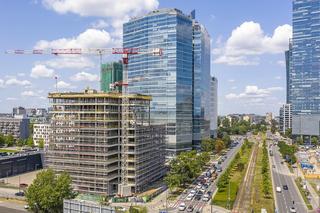 Konstrukcja wieżowca VIBE ukończona! Budynek będzie wydawał dźwięki 