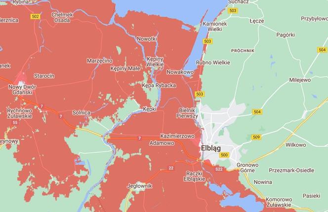   Te miasta z Warmii i Mazur mogą zniknąć pod wodą. Wszystko przez zmiany klimatu. Przerażająca wizja na 2050 rok