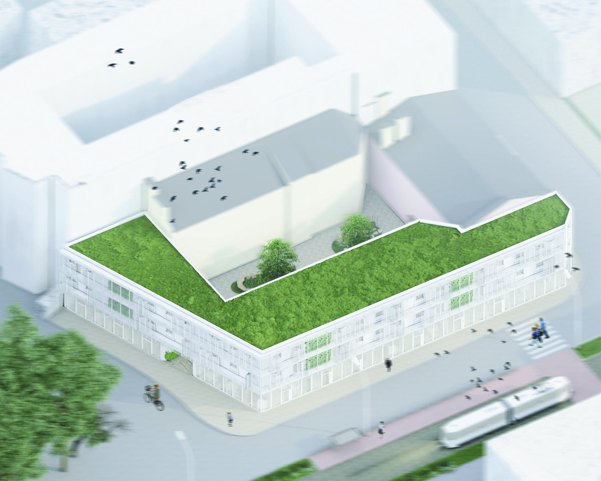 Projekt Architektoniczny: Współczesna Kamienica w Łodzi