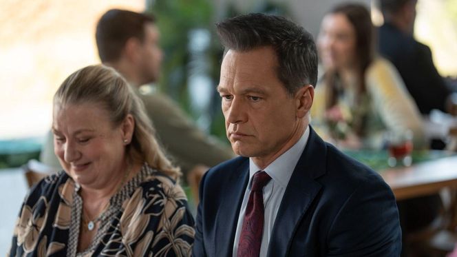 	Na dobre i na złe odc. 953. Andrzej Falkowicz (Michał Żebrowski), Jadzia (Aldona Jankowska)