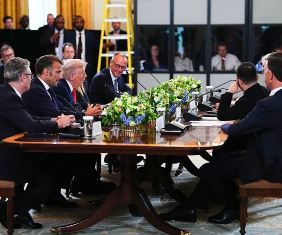 Spotkanie Trumpa z europejskimi liderami