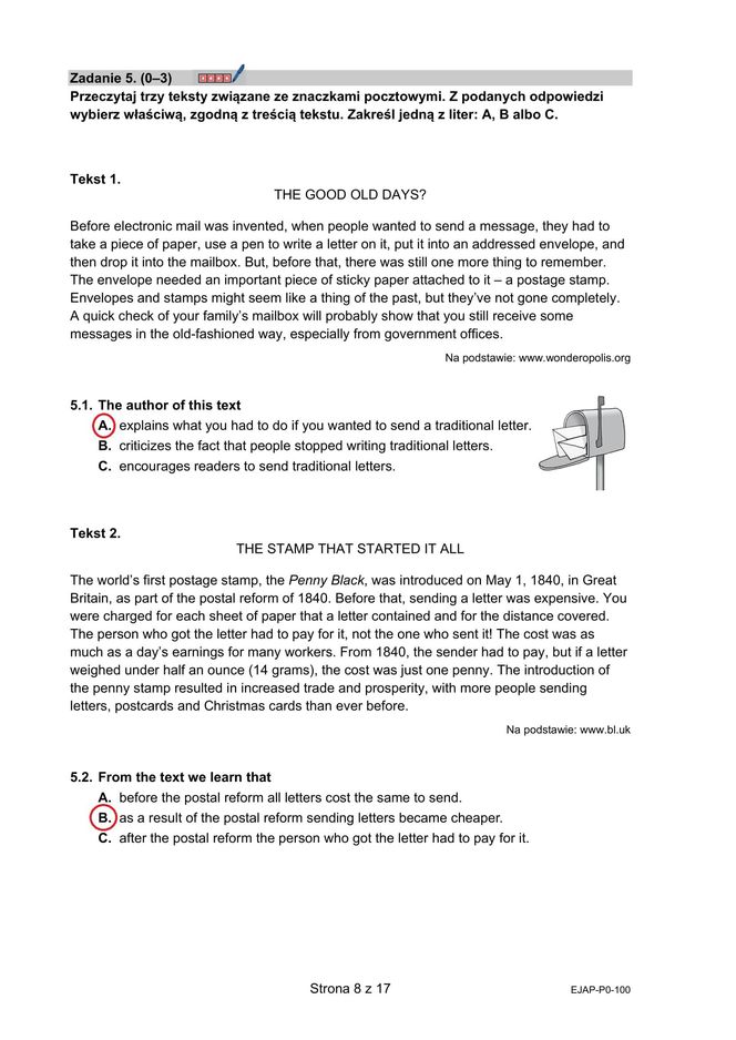 Matura 2025: angielski 7.05.2025. ODPOWIEDZI z angielskiego. Zobacz rozwiązane zadania [Formuła 2015]