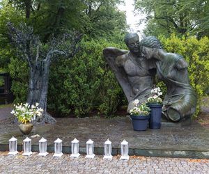 Grób Jana Kulczyka 10 lat od jego śmierci 