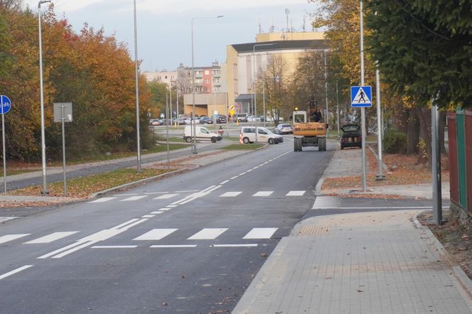 Ulica Tysiąclecia w Skarżysku-Kamiennej na finiszu przebudowy