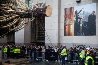 W Nowym Jorku stanęła choinka. Tłumy towarzyszyły jej transportowi