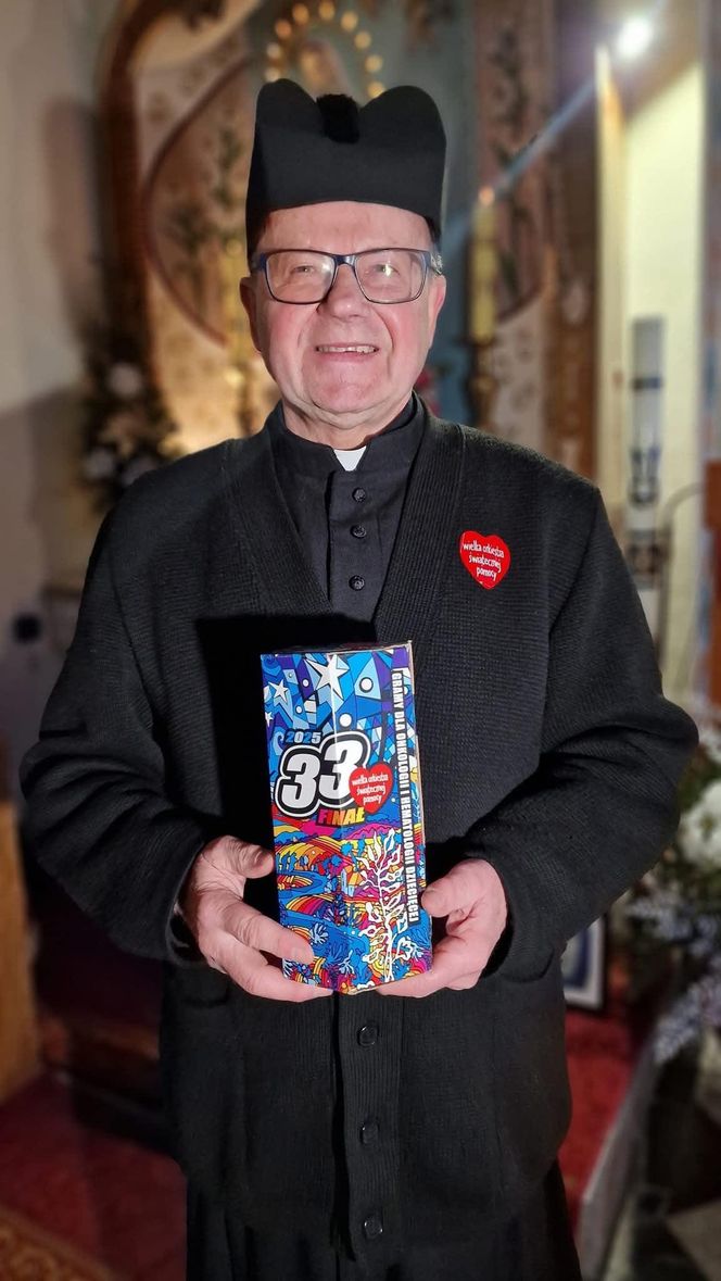 Ksiądz z Podkarpacia kolejny raz wsparł Wielką Orkiestrę Świątecznej Pomocy