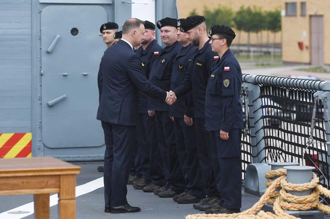 Prezydent Andrzej Duda w Gdyni