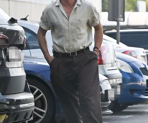 Agnieszka Kaczorowska i Marcin Rogacewicz z kijkiem wychodzą z treningu