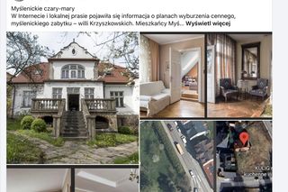 Willa Krzyszkowskich w Myślenicach może przetrwa, ale inne historyczne obiekty znikają