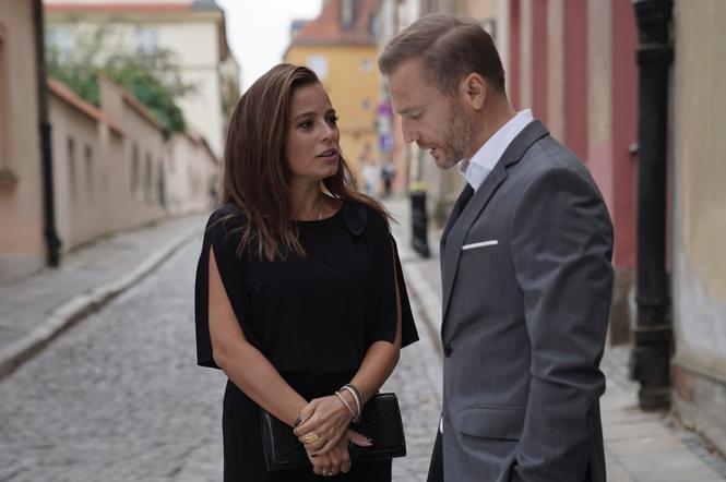 M jak miłość odc. 1411. Andrzej Budzyński (Krystian Wieczorek), Magda (Anna Mucha)