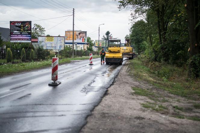 Remont Rokicińskiej w Łodzi