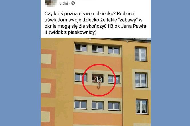 Piekary Śląskie: Zrobiła zdjęcie dzieci siedzących w oknie. Wywołała burzę