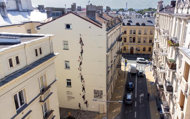 Mural z Aleksandrą Mirosław będzie zmieniony! Trzeba wpisać tam nowy rekord!