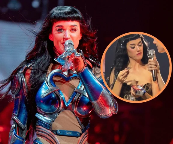 Katy Perry testowała polskie słodycze i śpiewała z fanami! Gwiazda zrobiła show