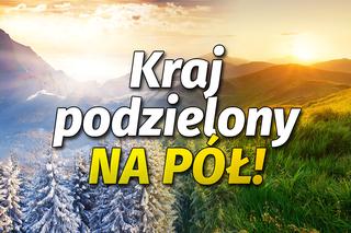 Pogodowe STARCIE nad polską. Kraj podzielony na PÓŁ [PROGNOZA]