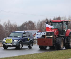 Protest rolników w Pyrzowicach