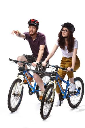 Wystawa rowerów w Centrum Nauki Kopernik w Warszawie