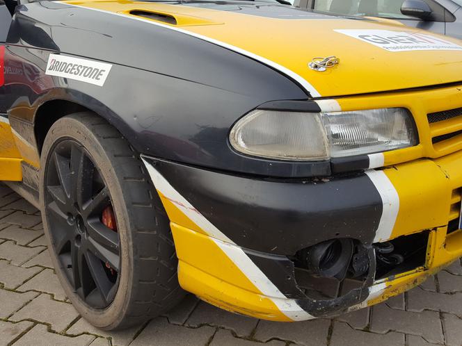 Ostra jazda na Rajdzie Andrzejkowym w Lesznie